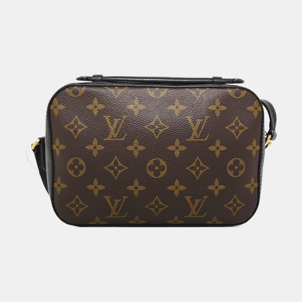 SAINTONGE Monogram Coated Canvas Brown