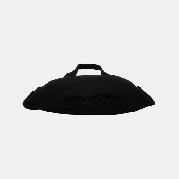 Fabric Shoulder Bag Black