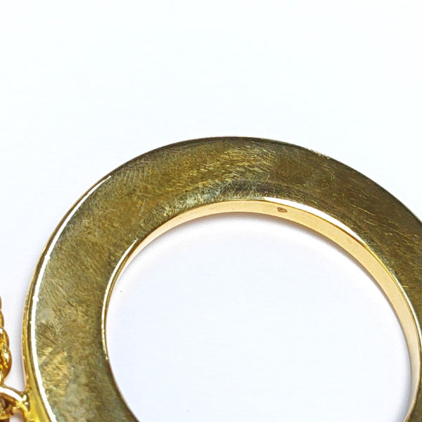 Metal Bag Charm Gold