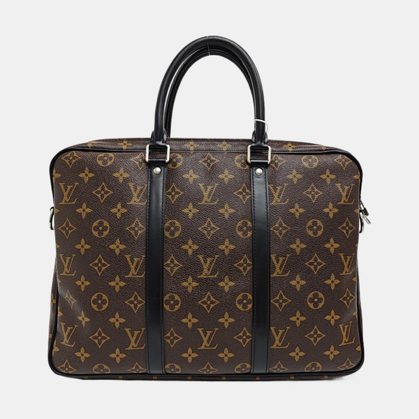 PORTE-DOCUMENTS PM Monogram Coated Canvas Brown