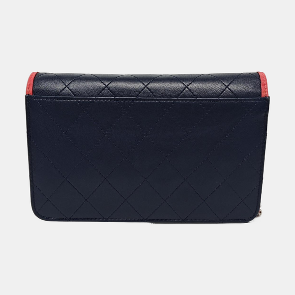 Quilted Lambskin Blue