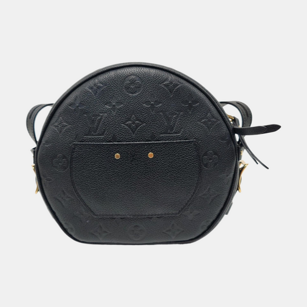 BOITE CHAPEAU MM Calfskin Black