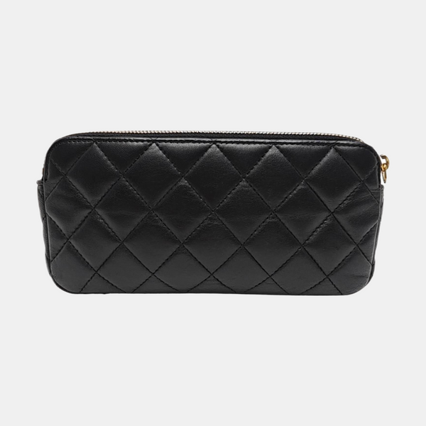 Quilted Lambskin Black