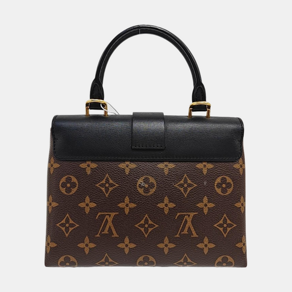 LOCKY BB Monogram Coated Canvas Brown