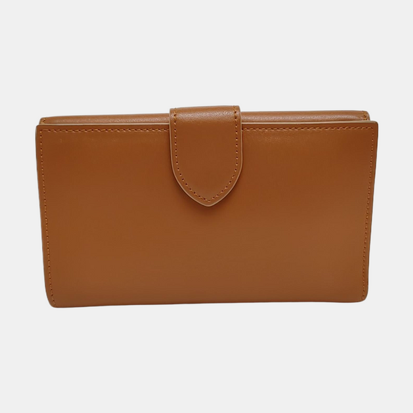 Dotcom Calfskin Brown Wallet