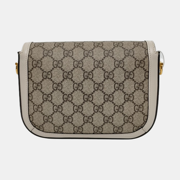 Horsebit 1955 Mini Coated Canvas Beige