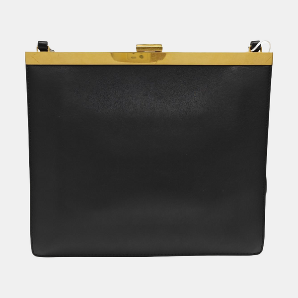 CLASP Mini Calfskin Black