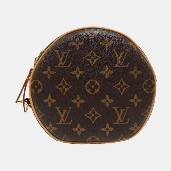 BOITE CHAPEAU PM Monogram Coated Canvas Brown