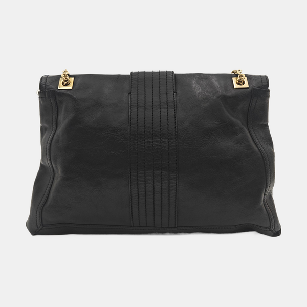 Baguette Quilted Calfskin Black