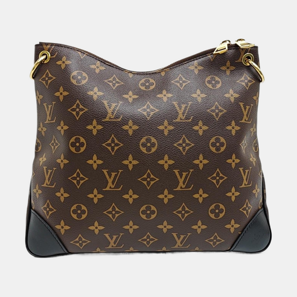 ODEON MM Monogram Coated Canvas Brown