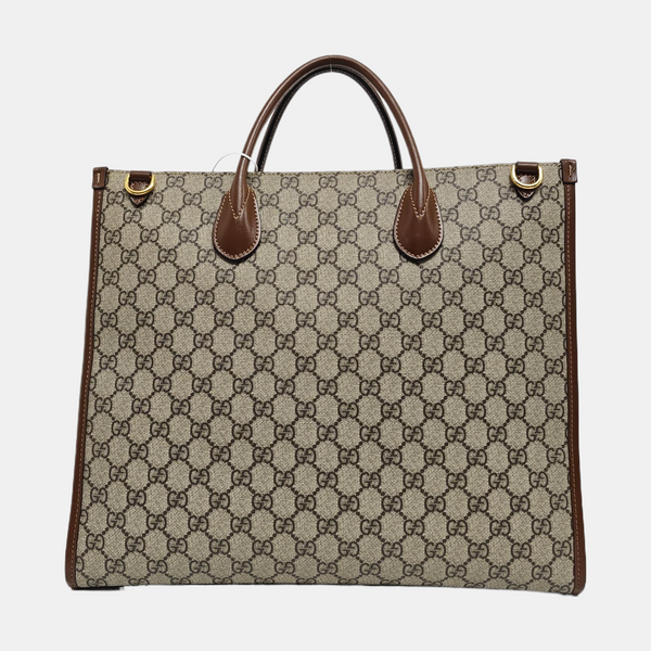 Retro Medium Monogram Coated Canvas Black