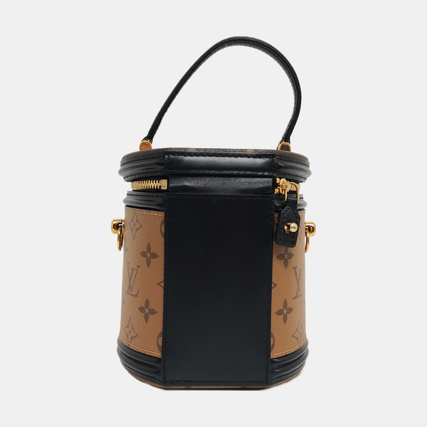 CANNES PM Monogram Coated Canvas Brown