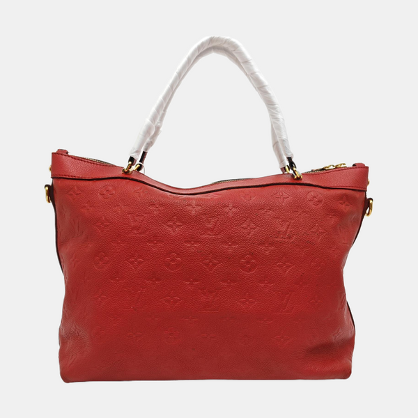 BASTILLE Monogram Calfskin Red