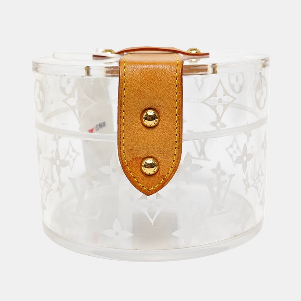 BOX SCOTT Monogram Plastic Clear