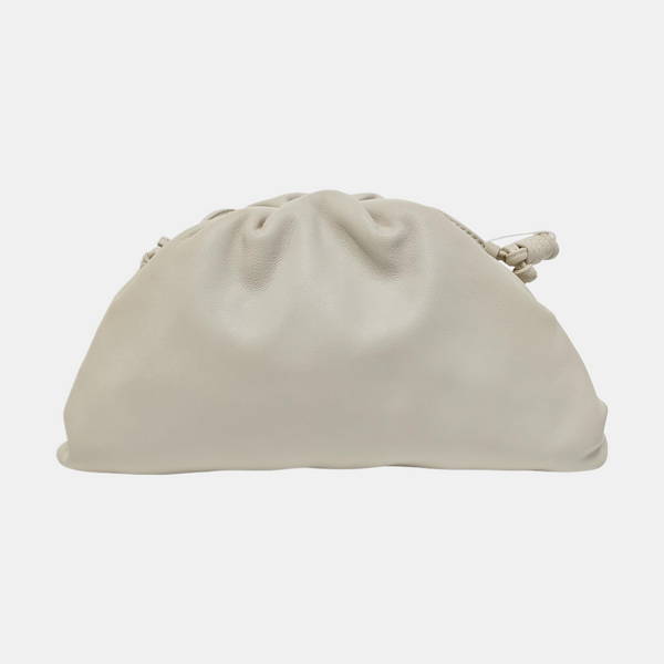 The Pouch Mini Lambskin White