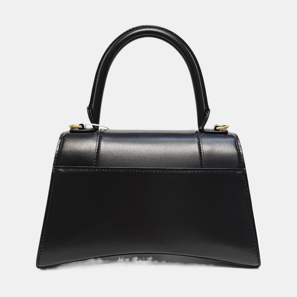 Hourglass S Calfskin Black