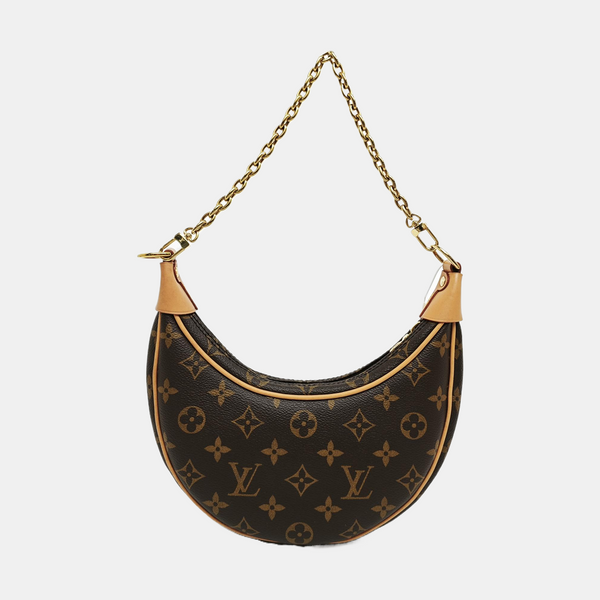 LOOP Monogram Coated Canvas Brown