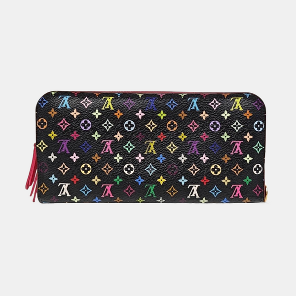 LV × TM INSOLITE Monogram Coated Canvas Black Wallet