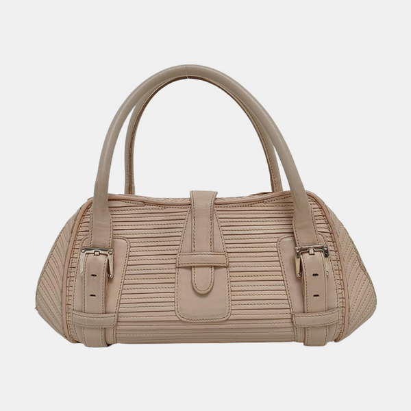 Senda Quilted Calfskin Pink