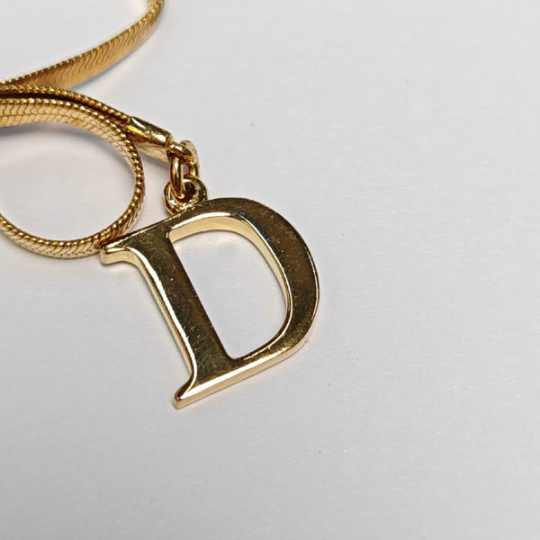 Bow Metal Gold Necklace