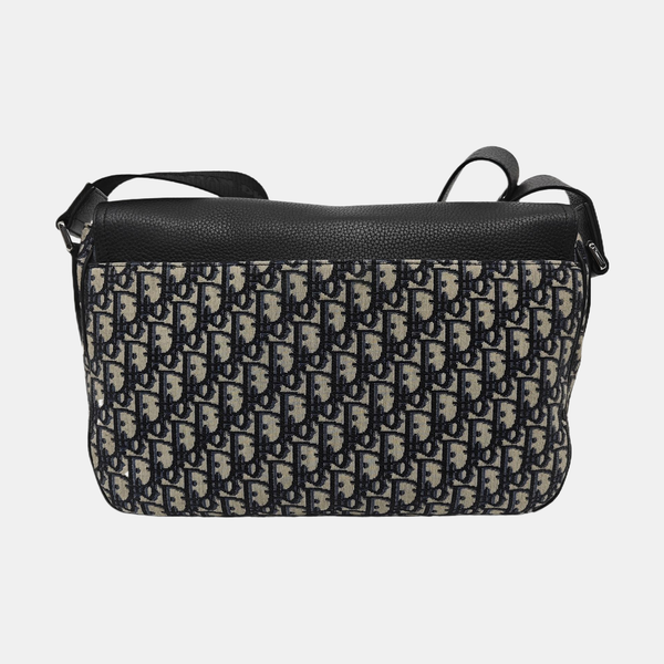 Authenticated pre-owned Saddle Canvas Black - Shoulder Bag at Looply