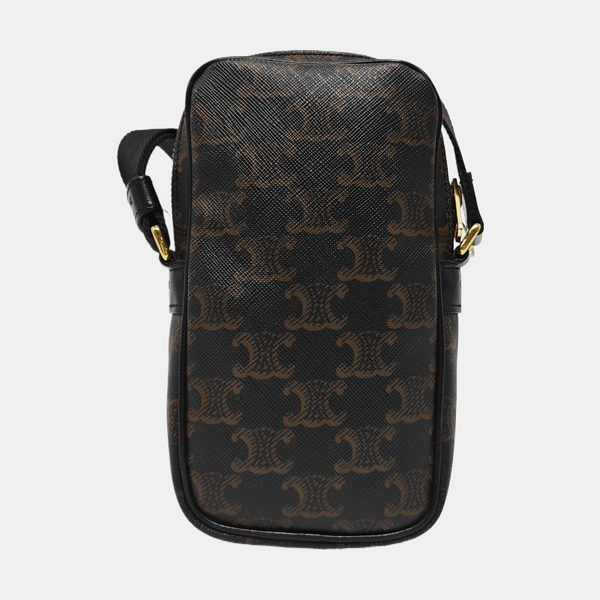 TRIOMPHE CANVAS Mini Coated Canvas Black