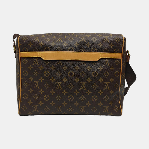 VALMY Monogram Coated Canvas Brown