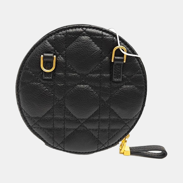 Dior Caro Small Cannage Lambskin Black