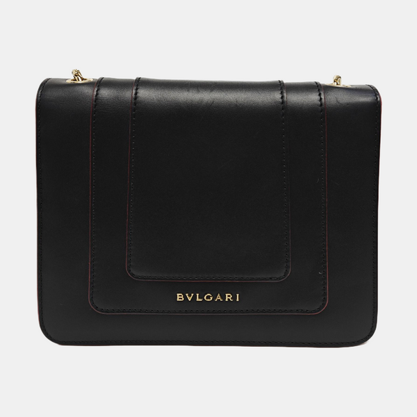 SERPENTI FOREVER Small Calfskin Black