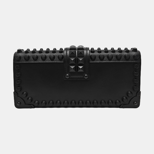 Calfskin Shoulder Bag Black