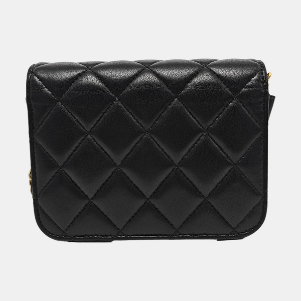 Quilted Lambskin Black