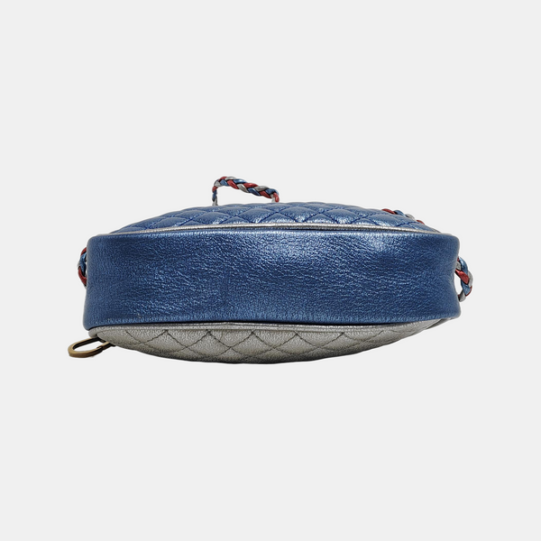 Zumi Mini Quilted Calfskin Multicolor