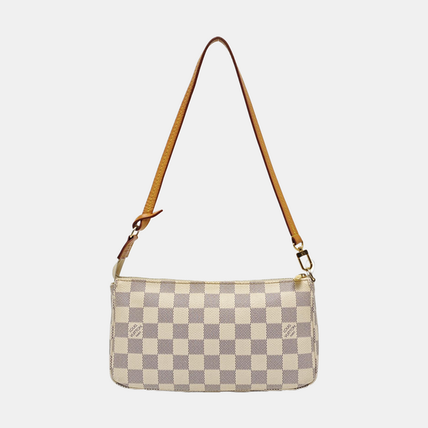 ACCESSOIRES GM Damier Azur Coated Canvas White