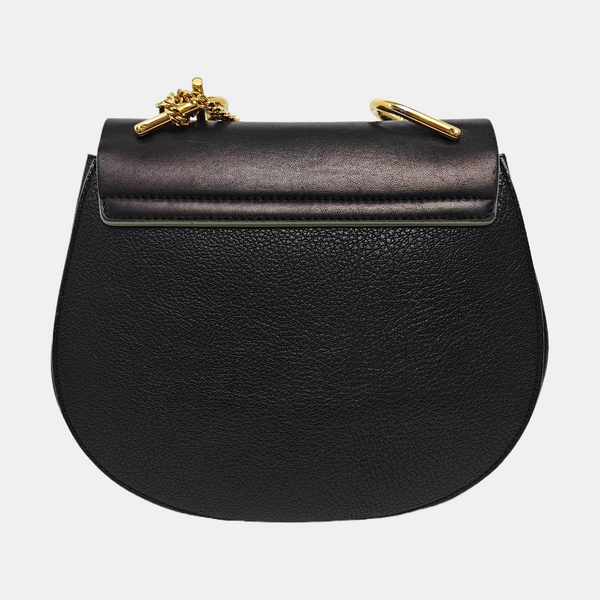 Drew Medium Calfskin Black
