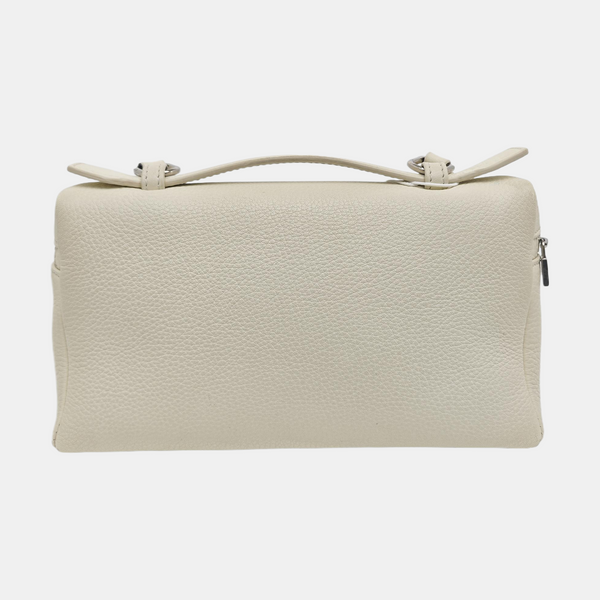 Extra Pocket 19 Calfskin White