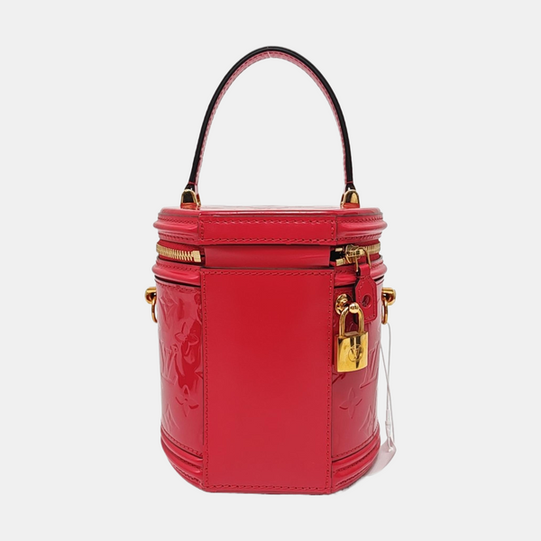 CANNES Monogram Patent Leather Red