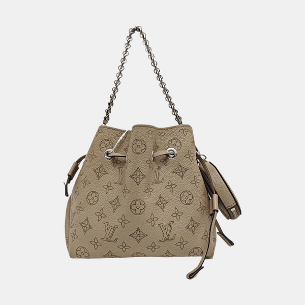 BELLA Monogram Calfskin Gray