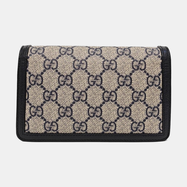 Dionysus Super Mini Monogram Coated Canvas Beige