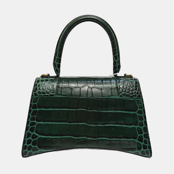 Hourglass S Calfskin Green