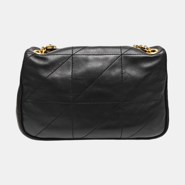 JAMIE Small Quilted Lambskin Black