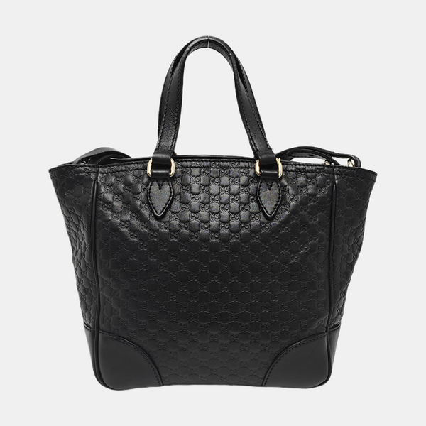 Bree Monogram Calfskin Black