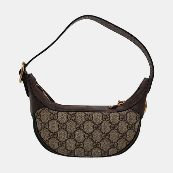 Ophidia Monogram Coated Canvas Beige
