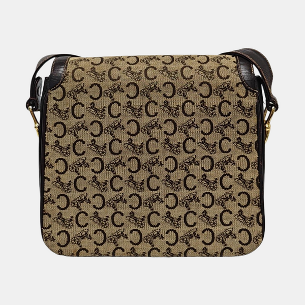 Canvas Shoulder Bag Beige