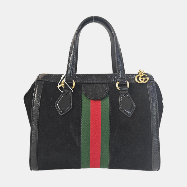 Ophidia Small Suede Black