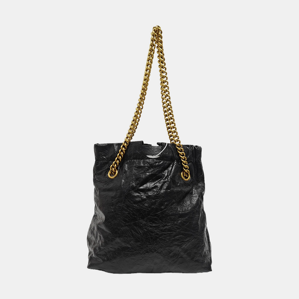 Calfskin Shoulder Bag Black