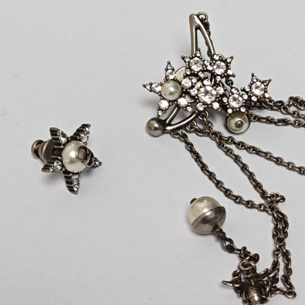 Metal Silver Stud Earrings