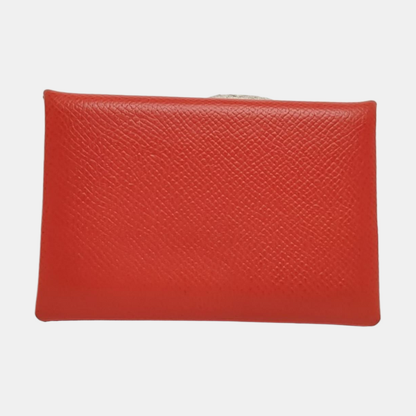 Calvi Epsom Pink Card Holder