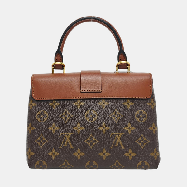 LOCKY BB Monogram Coated Canvas Brown