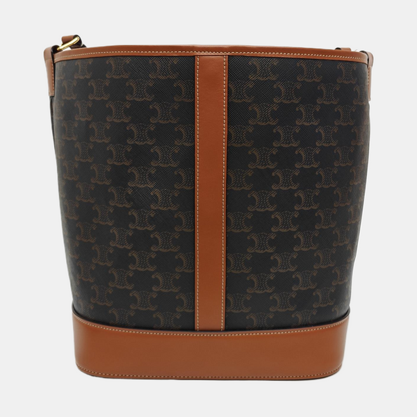 TRIOMPHE CANVAS Medium Coated Canvas Brown
