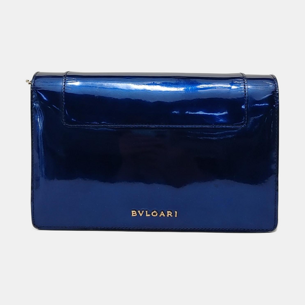SERPENTI FOREVER Quilted Calfskin Blue